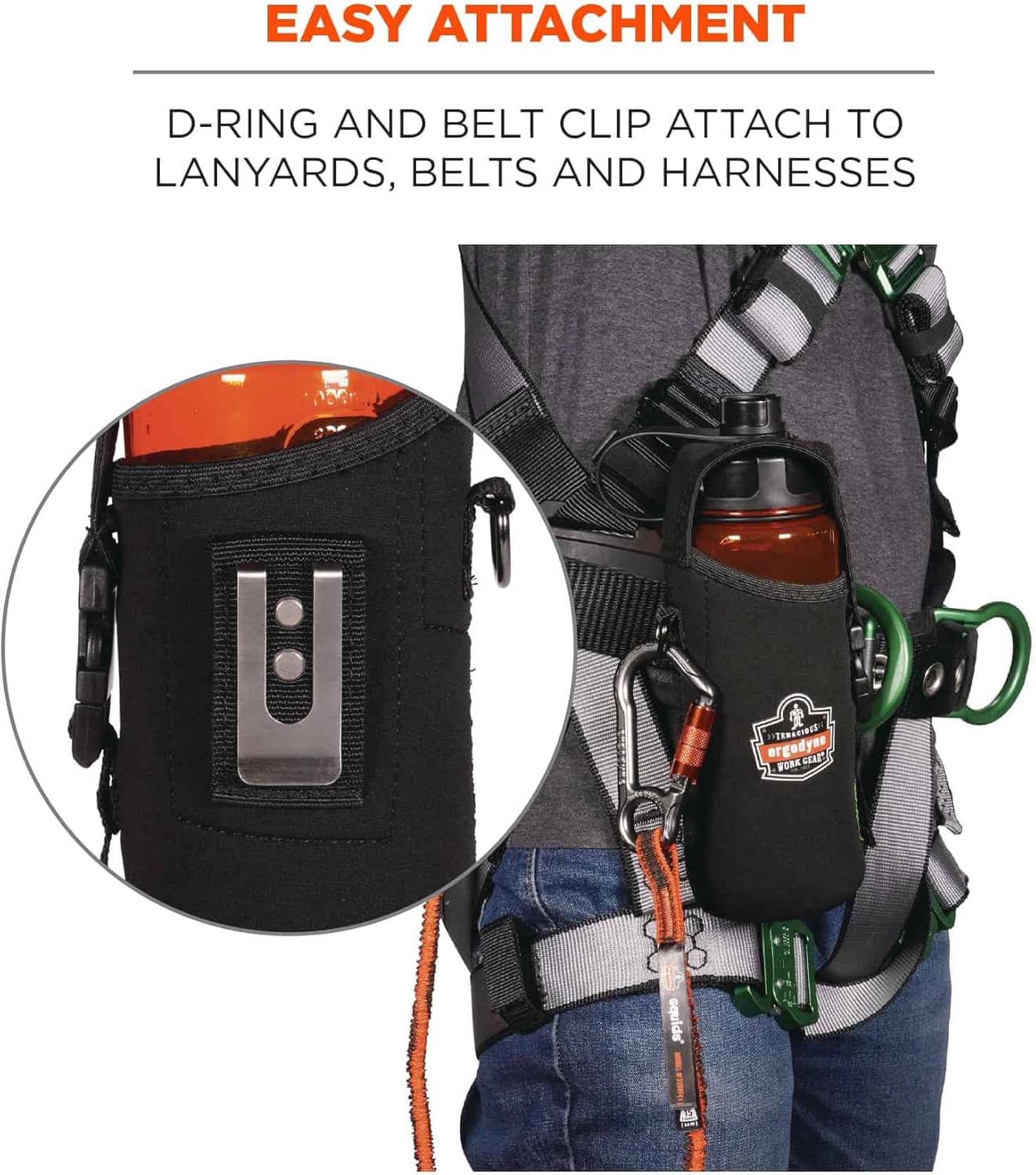 Ergodyne Squids 3775 Neoprene Can/Bottle Holder & Trap