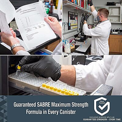 SABRE Red Hardcase Keychain Pepper Spray with Quick Release