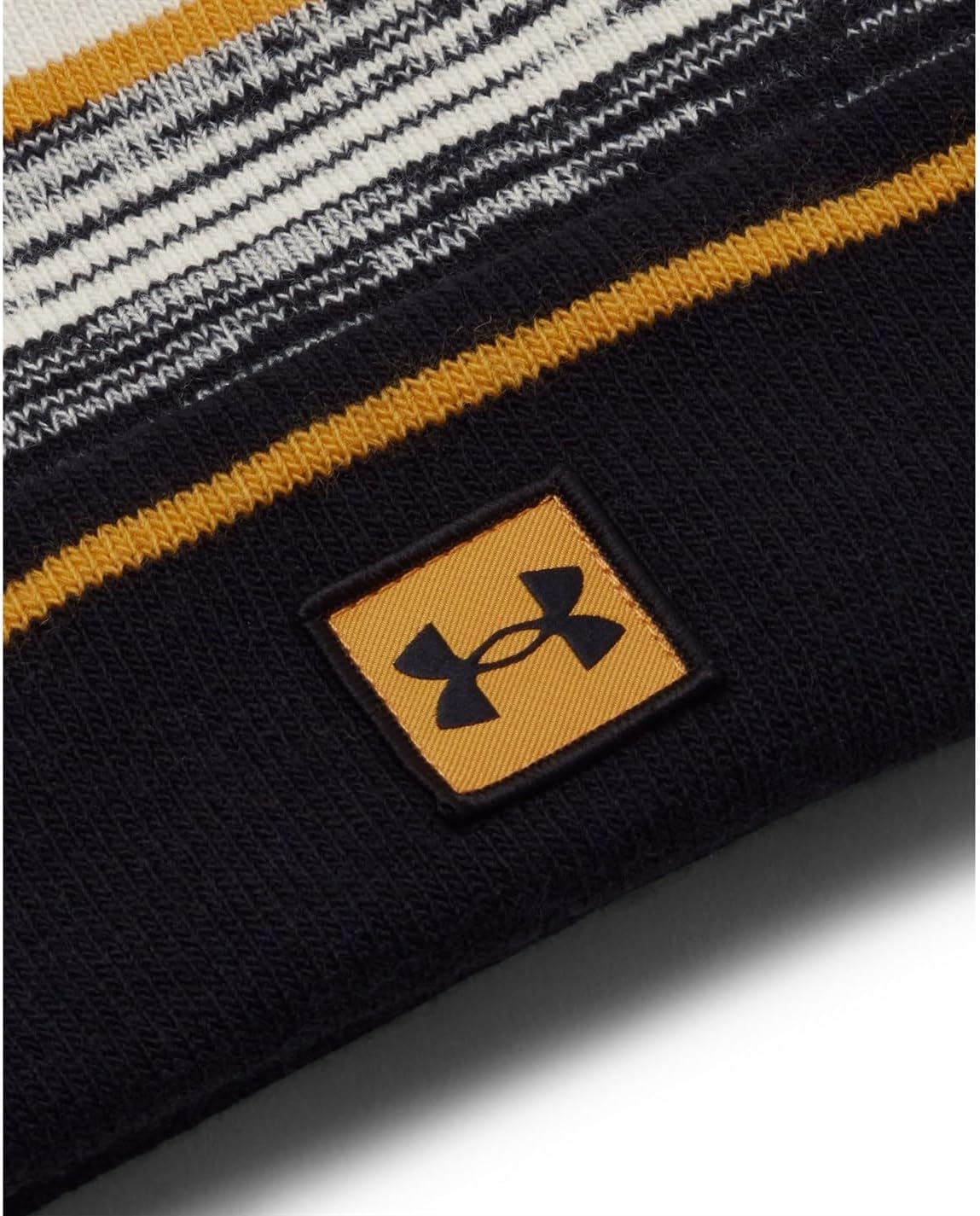 Under Armour Men's Halftime Pom Beanie Hat One Size Summit White