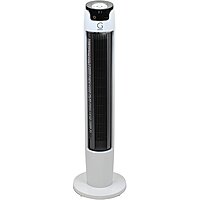 Genesis Powerful 43 Inch Oscillating Tower Fan with Max Air Quiet Technology and Remote, White (G5TOWERFAN)