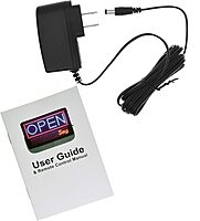 Alpine Led Open Signs for Business with Remote - Super Bright Lighted Open Sign, Easily Programmable Led Sign 3 Mode Electric Display: Flashing, Fixed, Scrolling With Space for Extra Letters & Numbers