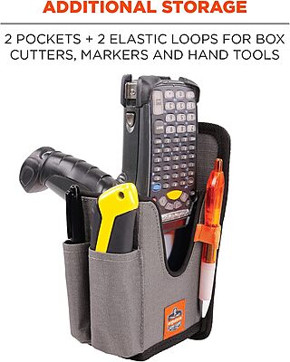 ERGODYNE Squids Barcode Scanner Holster with Belt Clip or Loop