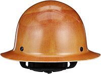 MSA Skullgard Full-Brim Hard Hat with Fas-Trac III Ratchet Suspension