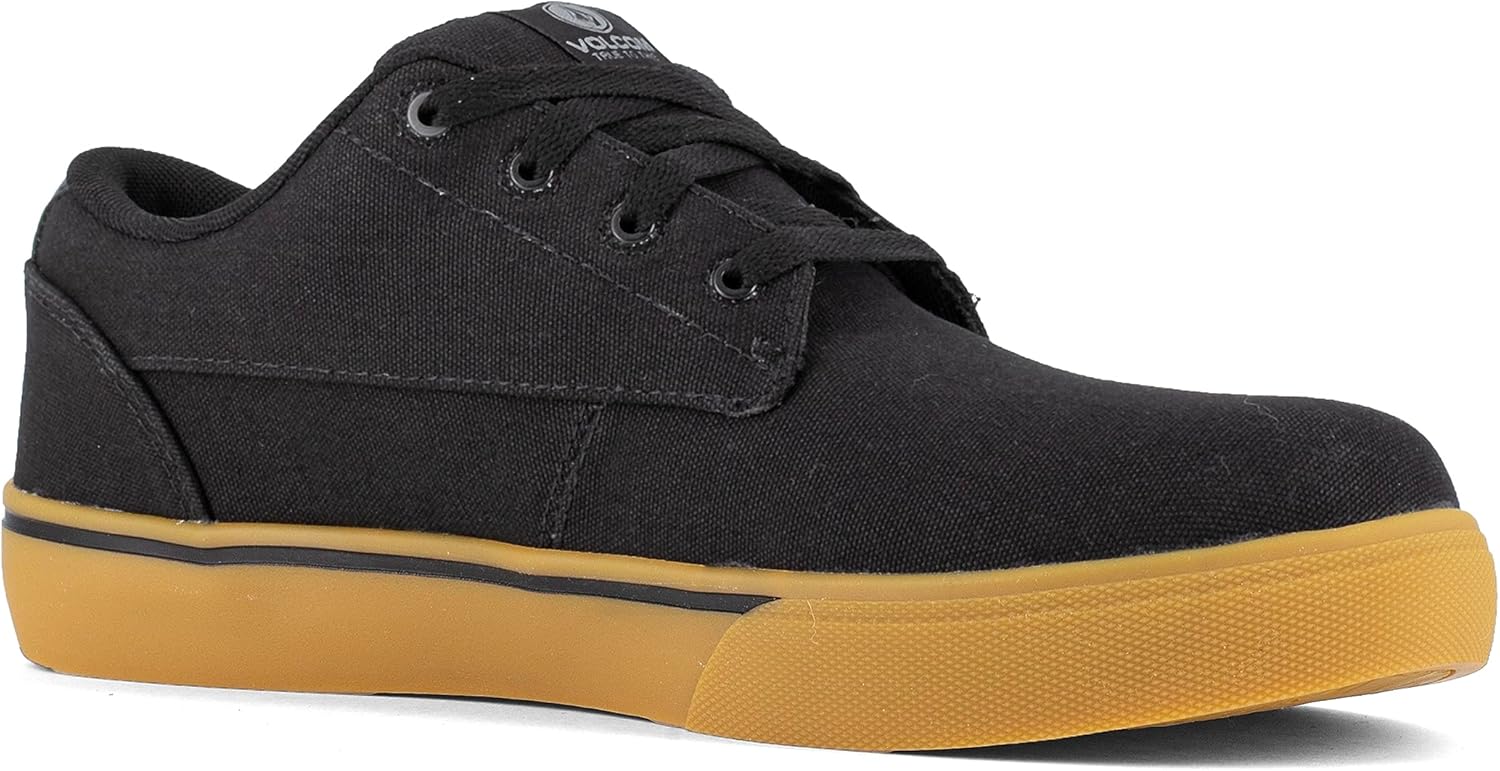 VOLCOM Men's True Construction Skate-Inspired Work Shoe