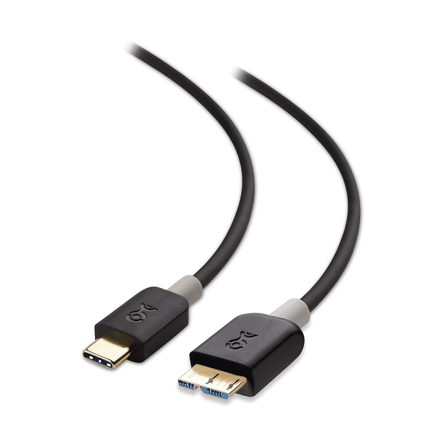 UNC 3FT USB-C to USB 3.0 A Male-to-Male Cable - Fast Charging & Data Transfer