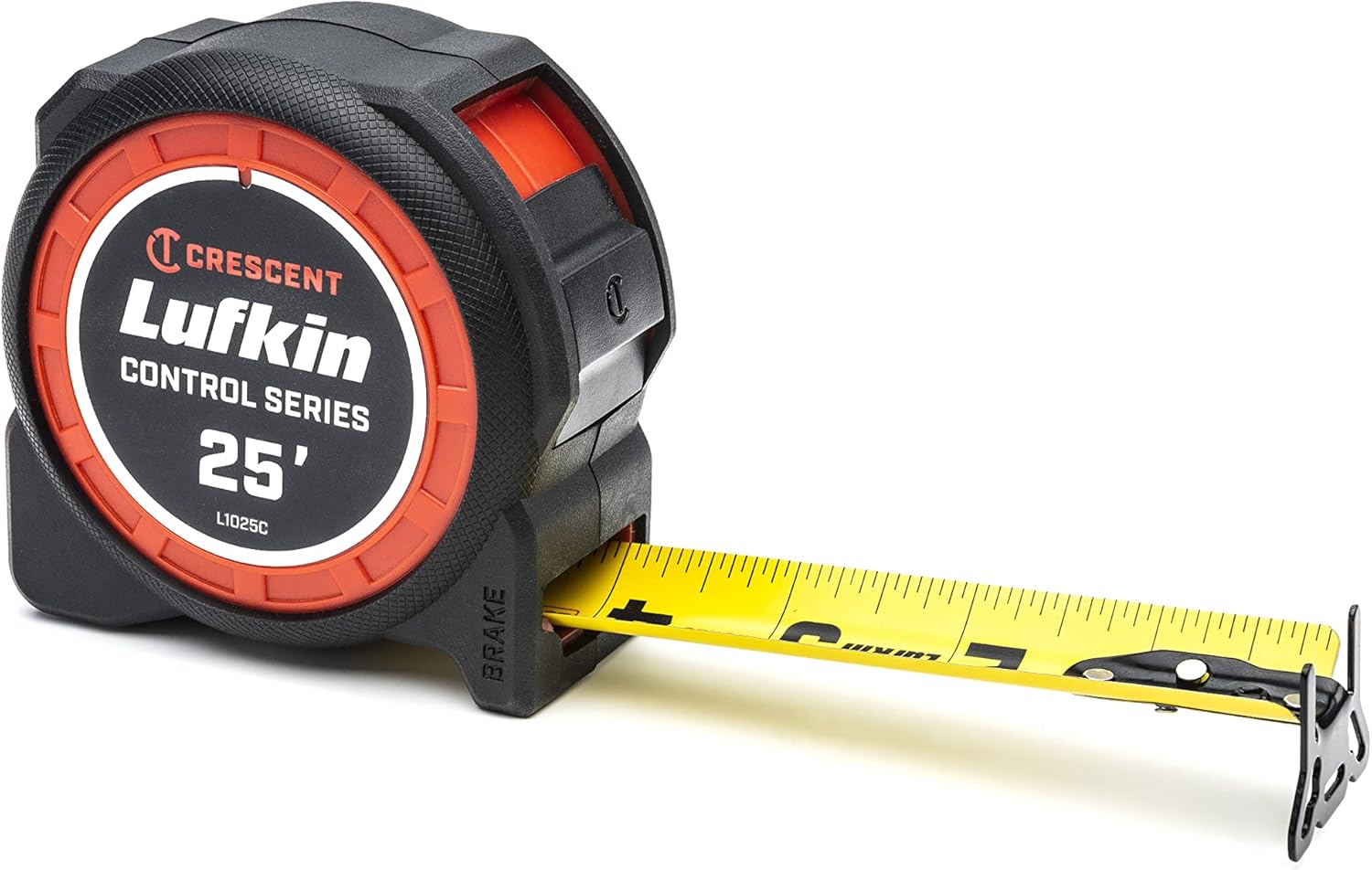 Crescent Lufkin 1-3/16 x 25' Command Control Series Yellow Clad Tape Measure - L1025C-02