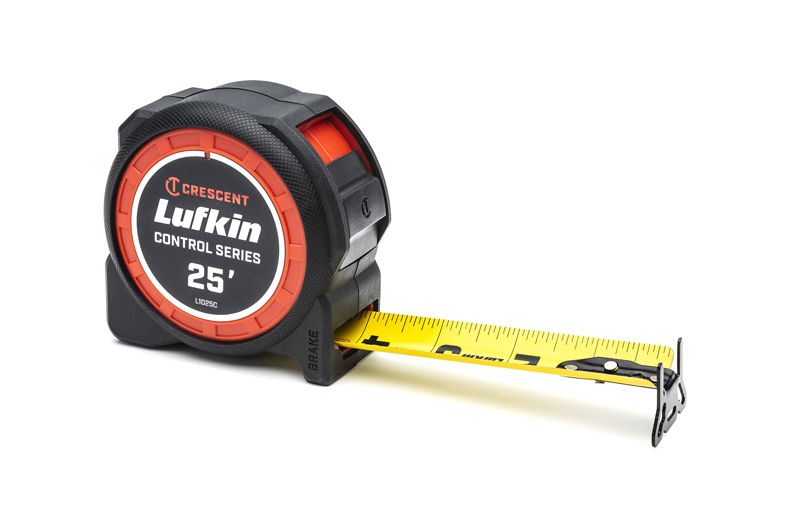Crescent Lufkin 1-3/16 x 25' Command Control Series Yellow Clad Tape Measure - L1025C-02