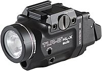 Streamlight 69468 TLR-8 HL-X sub USB 1000-Lumen Weapon Rail-Mounted Rechargeable Tactical Flashlight with Integrated Red