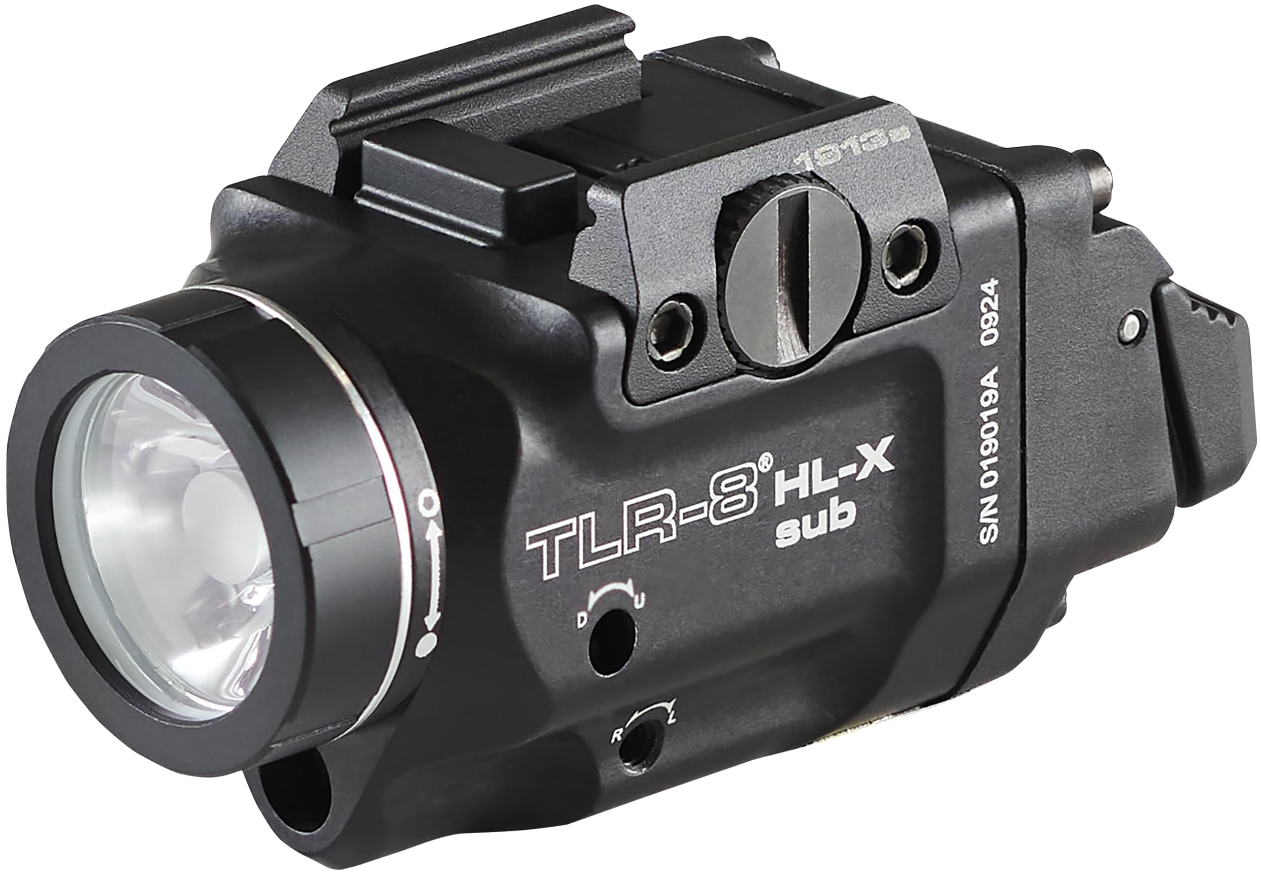 Streamlight 69468 TLR-8 HL-X sub USB 1000-Lumen Weapon Rail-Mounted Rechargeable Tactical Flashlight with Integrated Red