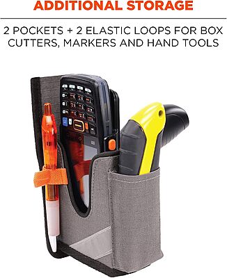 ERGODYNE Squids Barcode Scanner Holster with Belt Clip or Loop