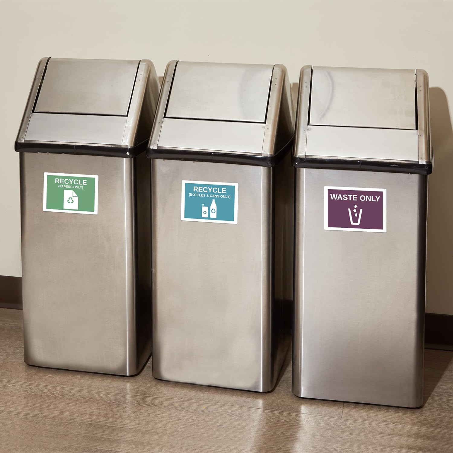 Avery Durable Removable Rectangle Labels, Sure Feed Technology, 5" x 7", Matte White Film, Water-Resistant - 1D1DEC