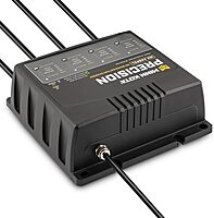 Minn Kota Precision MK-440PCL On-Board Battery Charger with 4 Charging Banks, 10 Amps per Bank