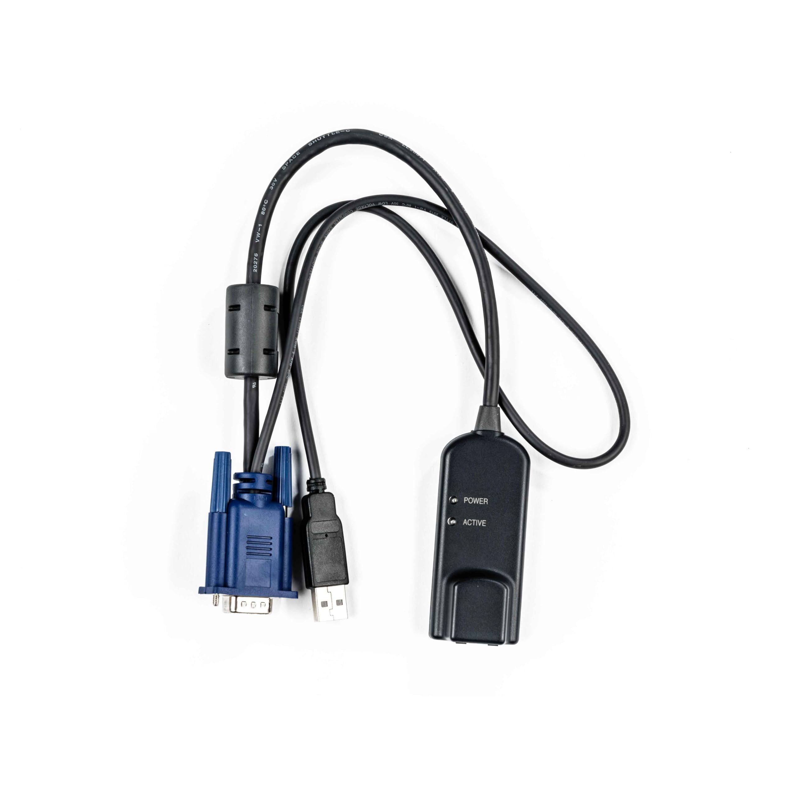 VERTIV Avocent Mergepoint Unity Server Interface Module for VGA USB Computers with USB Virtual Media (MPUIQ-VMCHS) VGA Cable