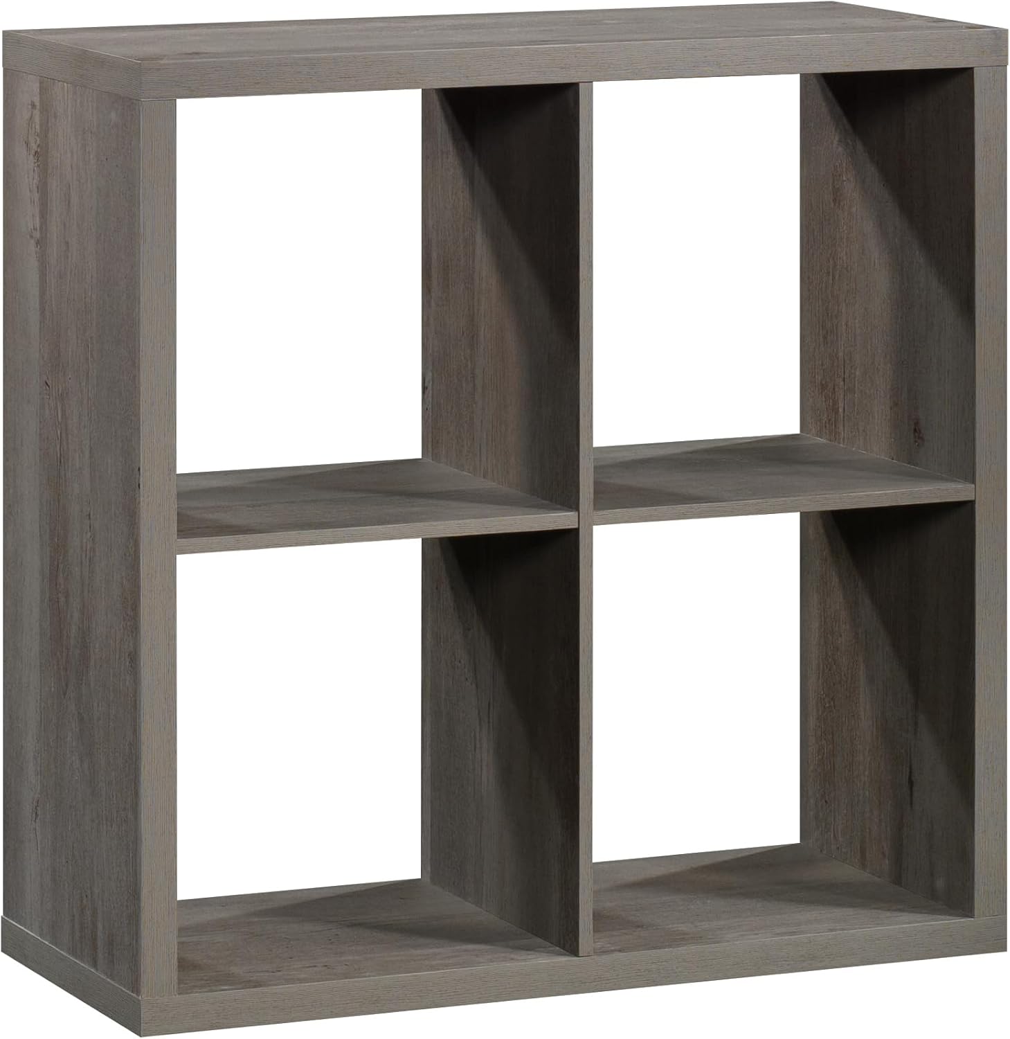 Sauder Miscellaneous Storage 4-Cube Organizer Storage Bookcase/Pantry cabinets, Mystic Oak