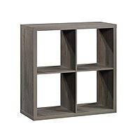 Sauder Miscellaneous Storage 4-Cube Organizer Storage Bookcase/Pantry cabinets, Mystic Oak