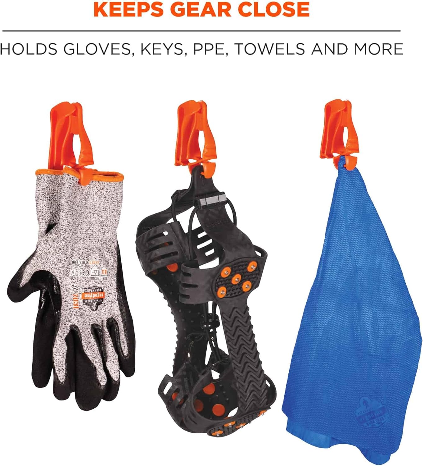 Ergodyne Squids 3405 Glove Clip Holder with Belt Clip