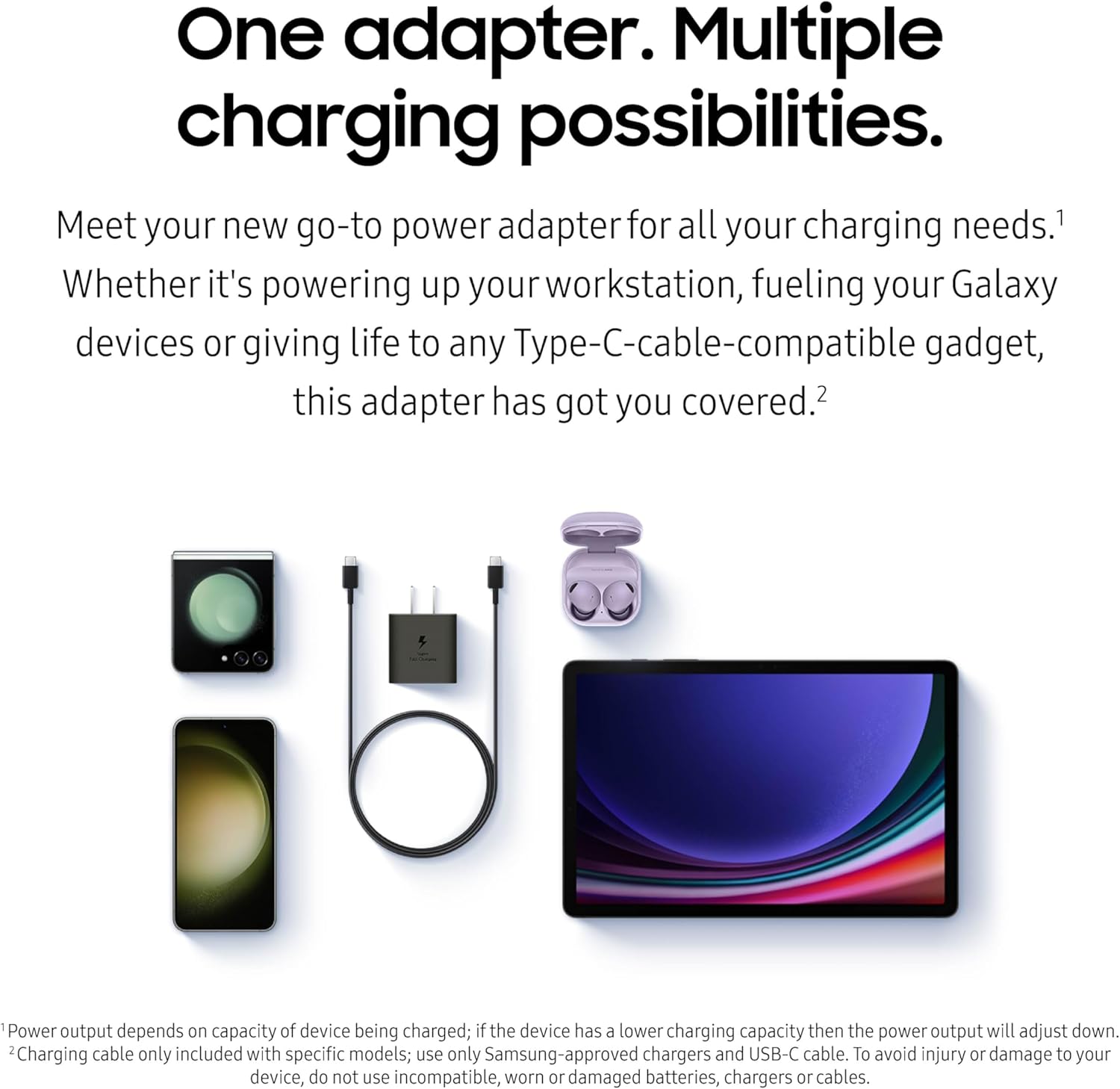 Samsung 25W Power Adapter USB Type-C Wall Charger