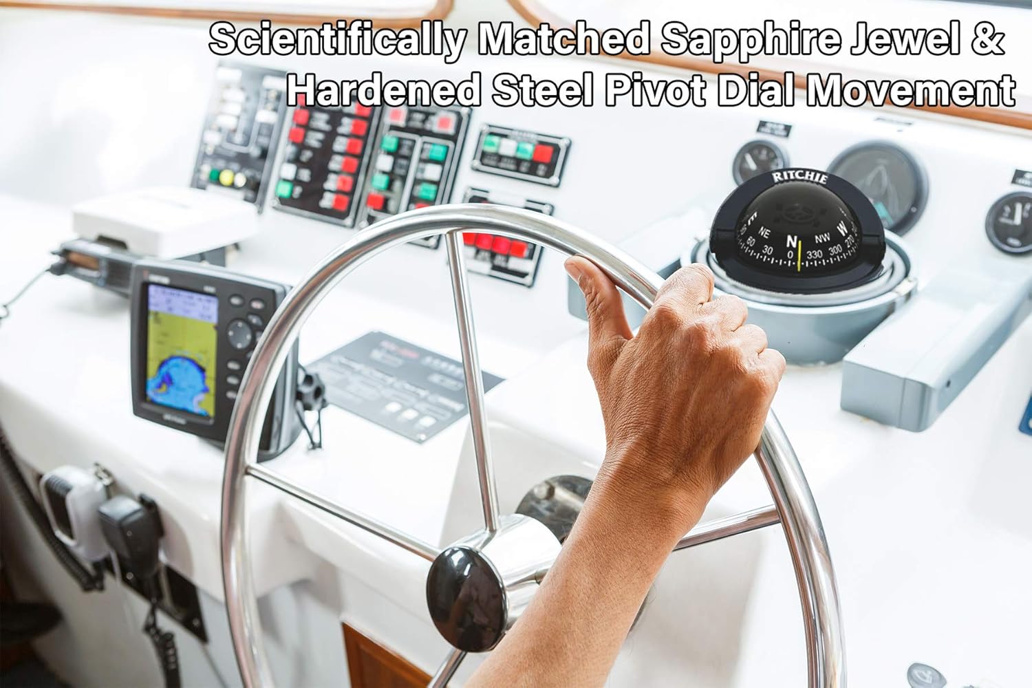 Ritchie B-51 Explorer Compass - Bracket Mount - Black