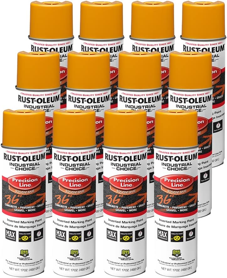 Rust-Oleum Industrial Choice M1600/M1800 Precision Line Inverted Marking Paint