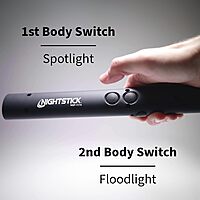 Nightstick NSP-1174-K01 LED Safety Light & Flashlight Combo Kit - White & Amber Floodlight