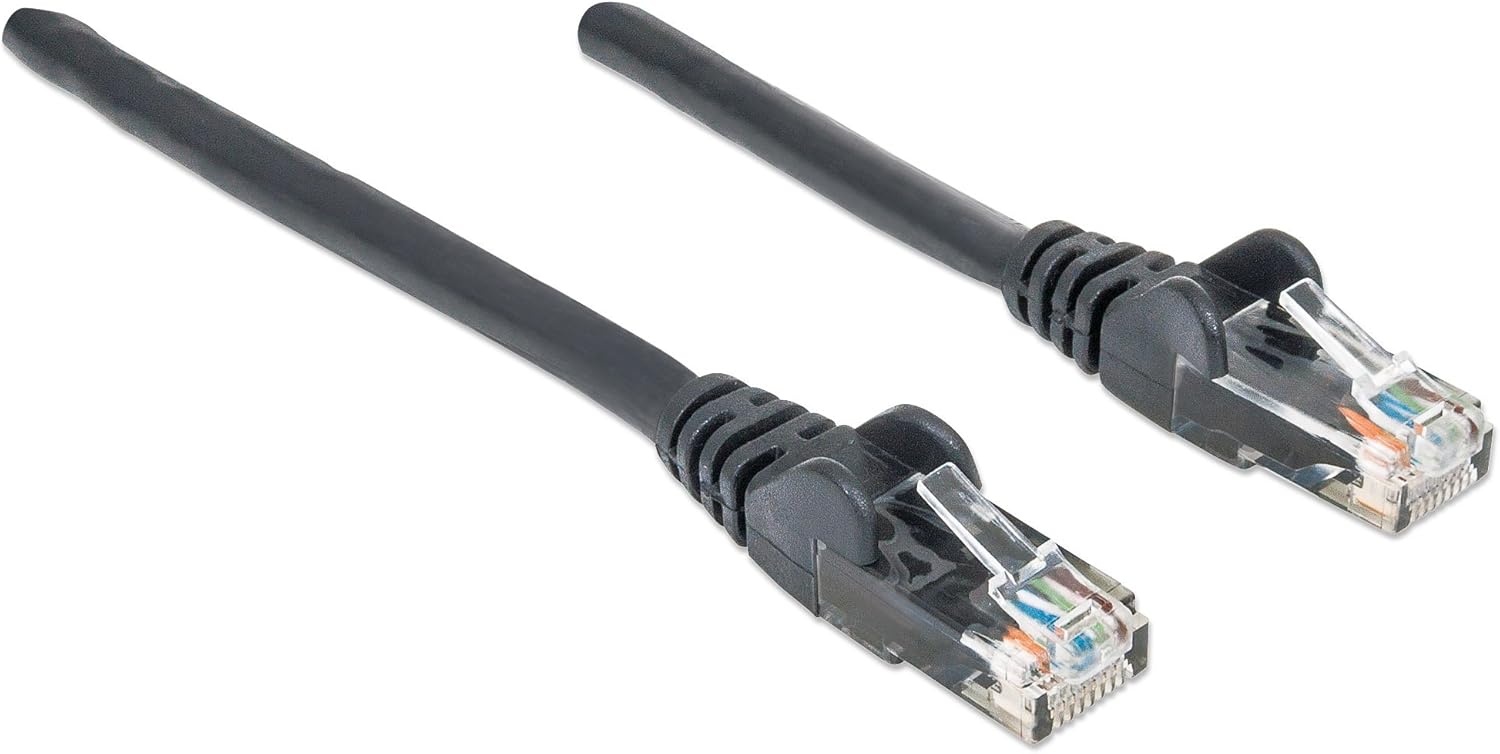 Intellinet Network Solutions Cat6 RJ-45 Male/RJ-45 Male UTP Network Patch Cable, 0.5-Feet (347389)