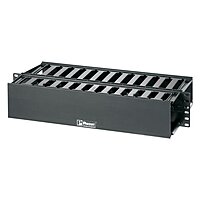 Panduit PatchLink WMP1E Horizontal Cable Manager - Black - 2 RU - 19in