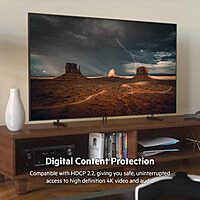 Belkin HDMI to DisplayPort Adapter, DisplayPort 1.2 to HDMI 2.0 Converter - Compatible with 4K 60fps, HDR & HDR10 Monitors