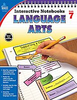 Carson Dellosa Language Arts, Grade 7 Resource Book (Interactive Notebooks)