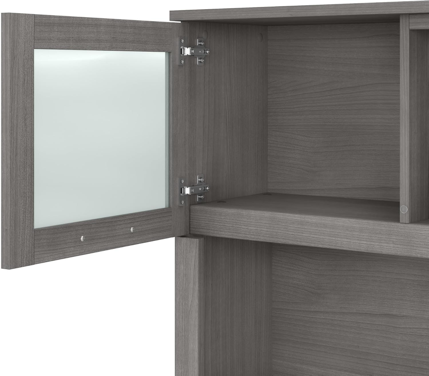 Bush Furniture Somerset 72W Hutch for L-Shaped Desk
