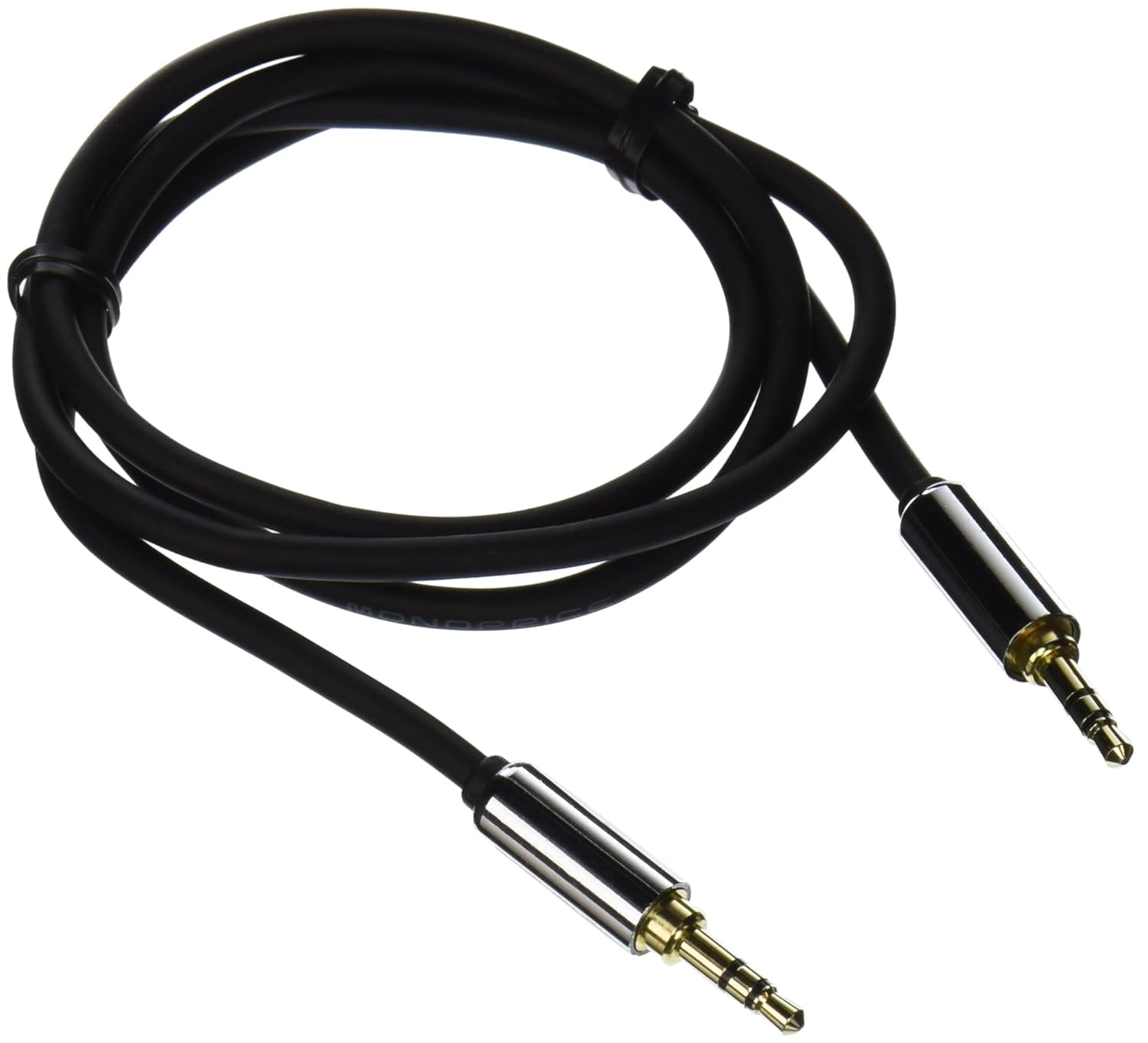 MONOPRICE 3.5mm Stereo Male to 3.5mm Stereo Male Gold-Plated Audio Cable