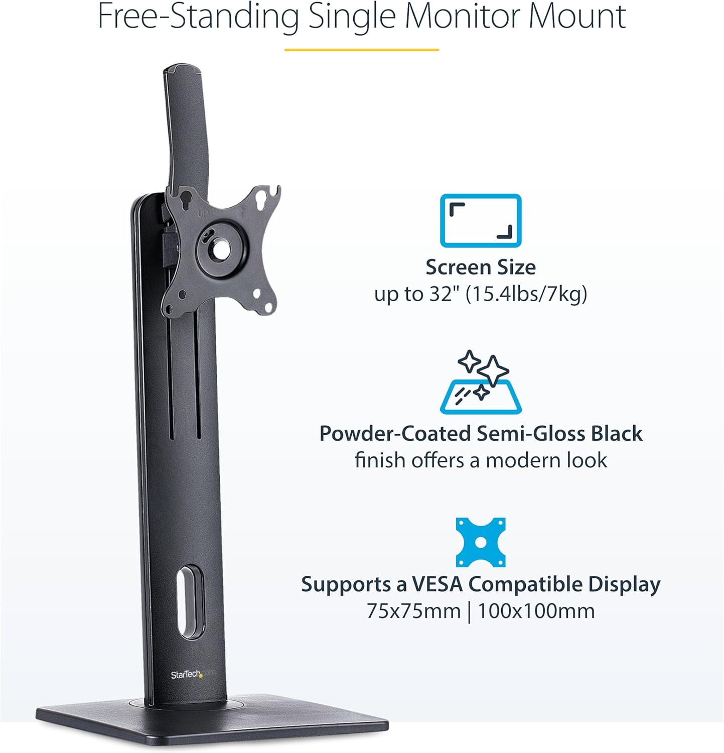 StarTech.com Adjustable VESA Monitor Stand