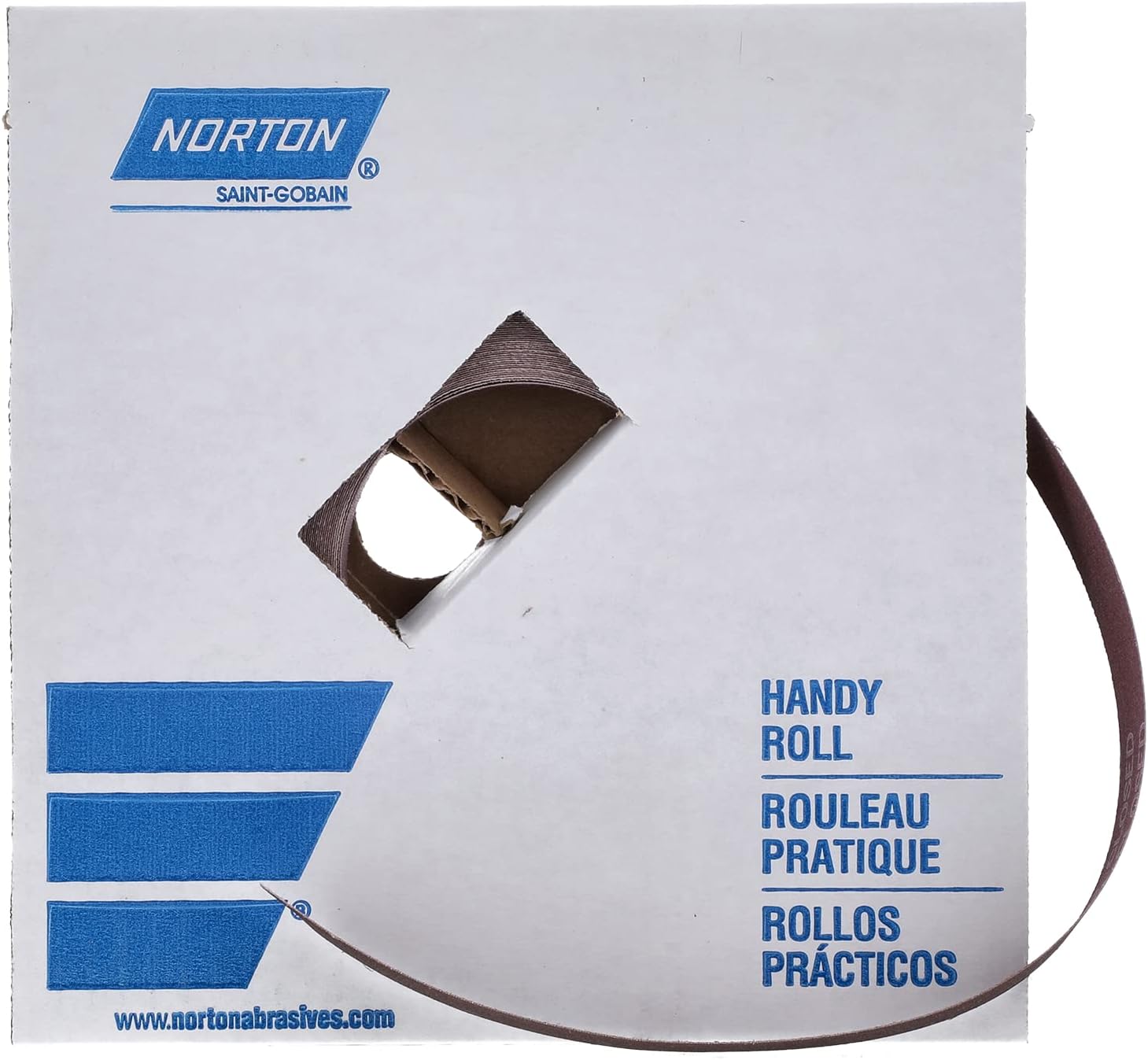 1" x 50 Yd 240 Grit Aluminum Oxide Shop Roll