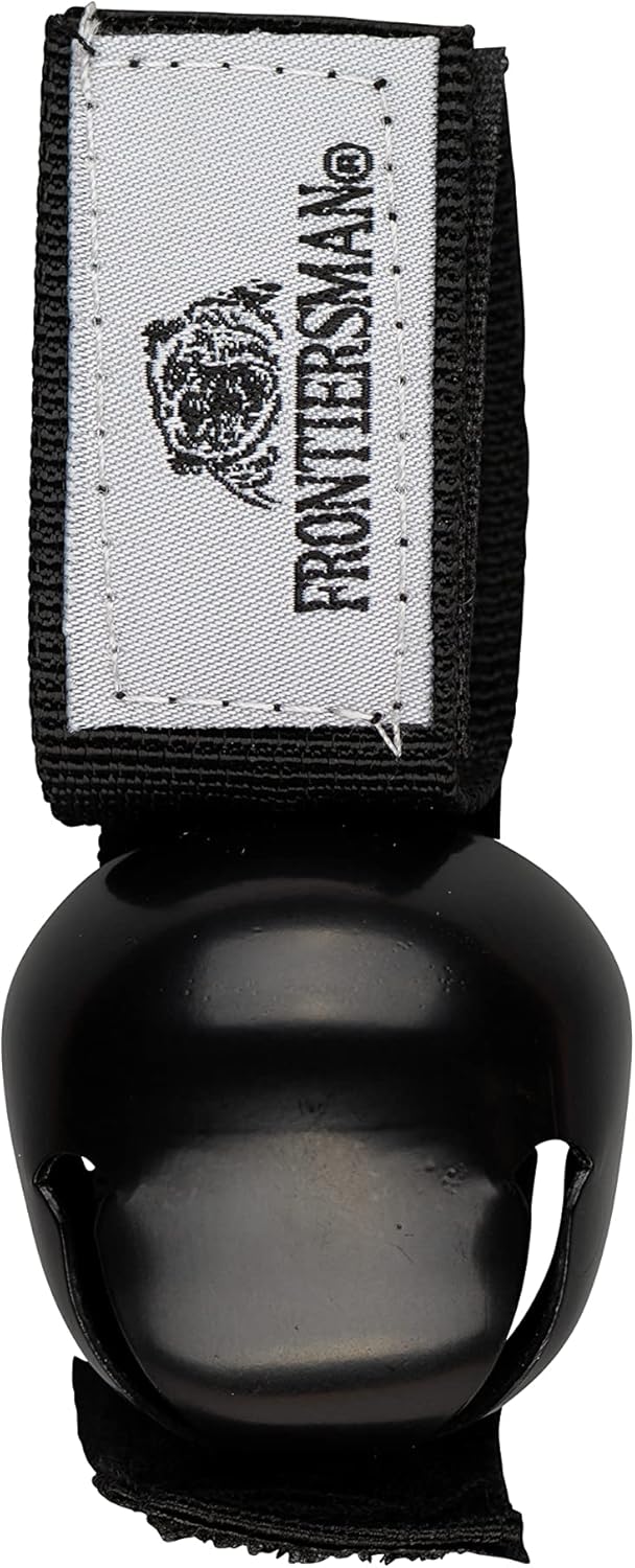 SABRE Frontiersman Bear Bell with Magnetic Silencer and Hook-and-Loop Strap