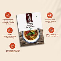 PURE&SURE - ORGANIC TOM YUM PASTE 50GM