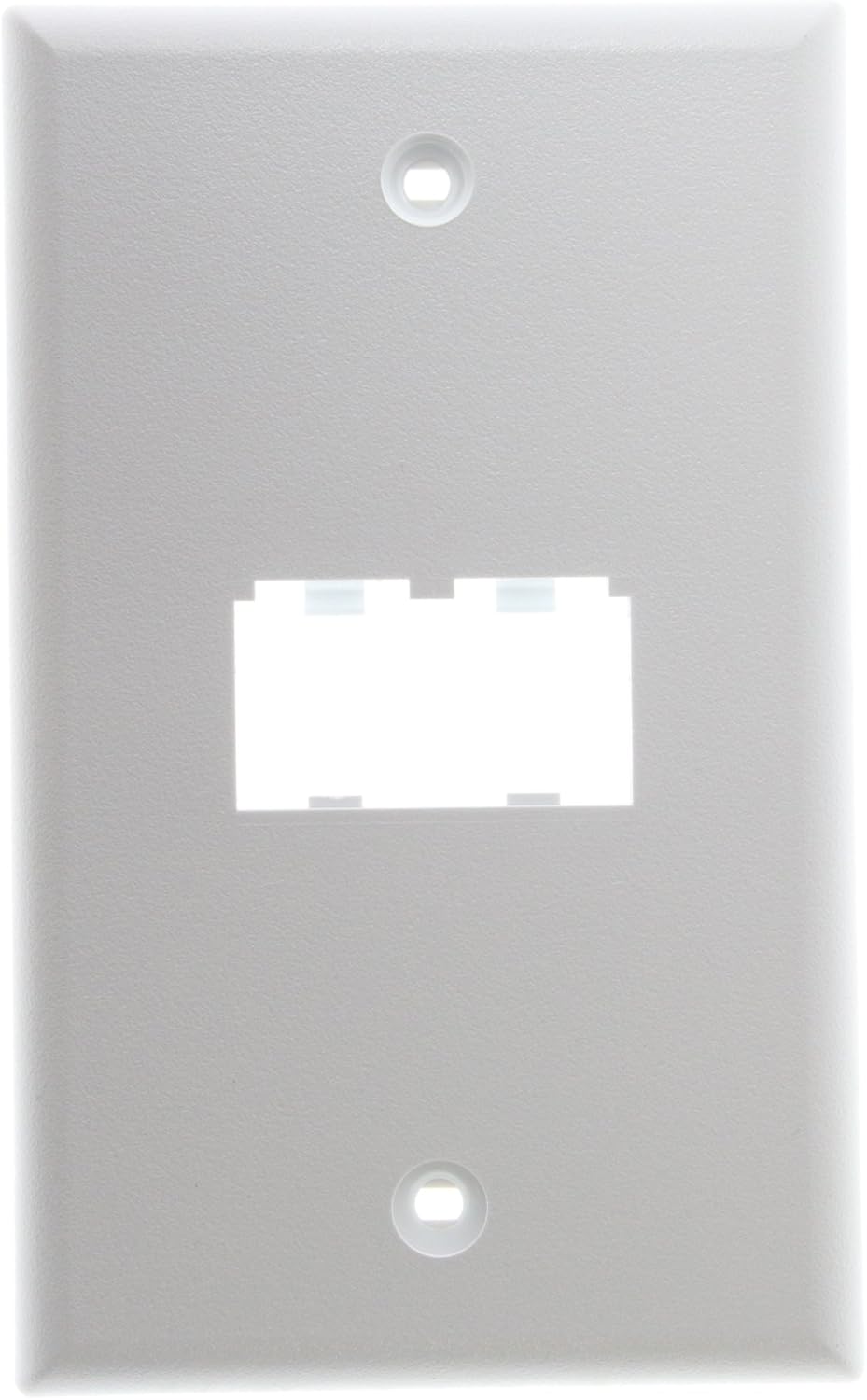 Panduit CFP2WH 1-Gang 2-Port Faceplate, White