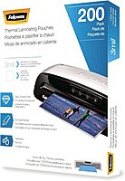 Fellowes Thermal Laminating Pouches, Letter Size 9 x 11.5 Inches