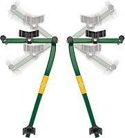 Caldwell 7 Rest Adjustable Ambidextrous Adjustable Rifle Shotgun Gun Shooting Rest for Range, Outdoors, Sight In, Shooting Stability