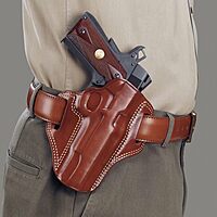 GALCO Combat Master Leather Belt Holster
