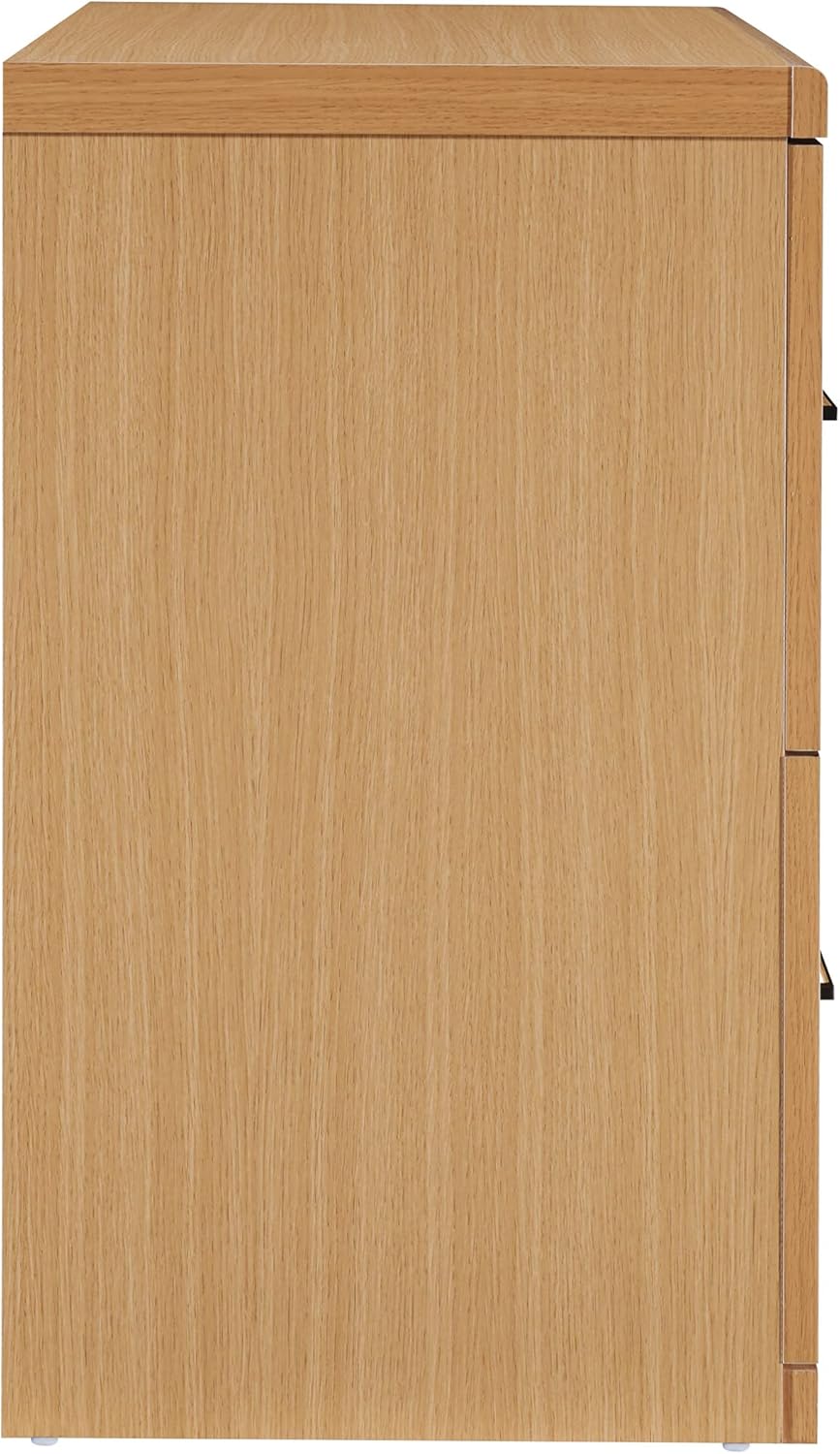 Office Star Alpine 2-Drawer Lateral File Cabinet with Lockdowel Fastening System