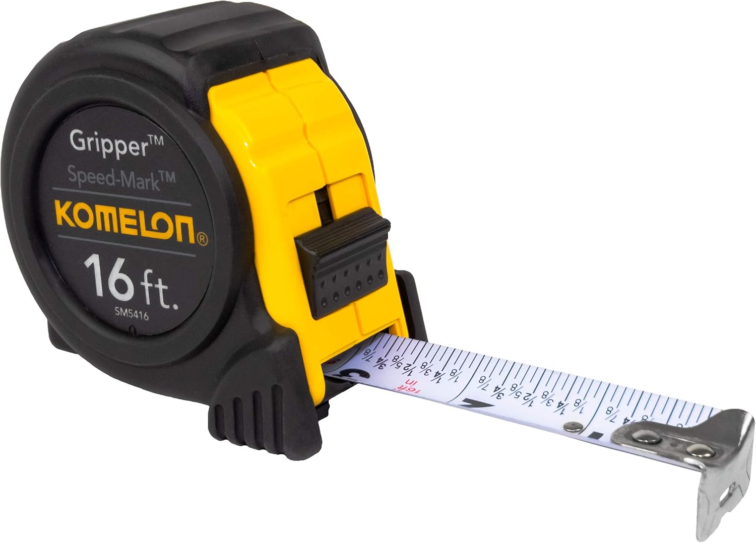 Komelon SM5416 SpeedMark Gripper 16ft Tape Measure