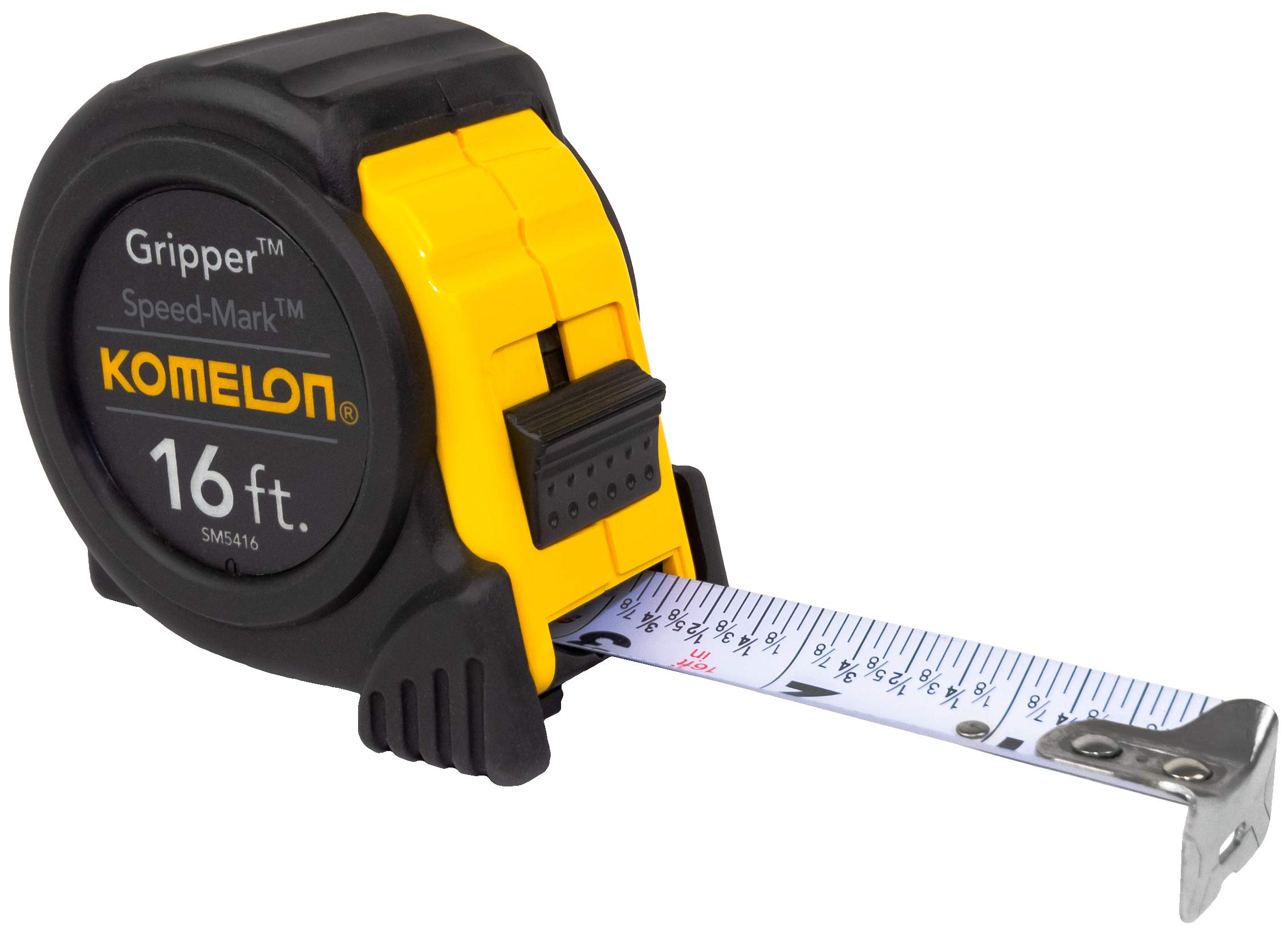 Komelon SM5416 SpeedMark Gripper 16ft Tape Measure