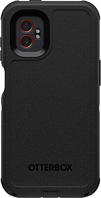 OtterBox Galaxy XCover7 Pro Defender Pro Series Case - Black, Rugged & Durable, with Port Protection