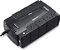 CyberPower CP550SLG Standby UPS Battery Backup and Surge Protector, 550VA/330W, 8 Outlets, Compact, UL Certified