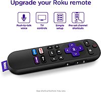 Roku Voice Remote | Replacement TV Remote Control with Voice Control, Simple Setup