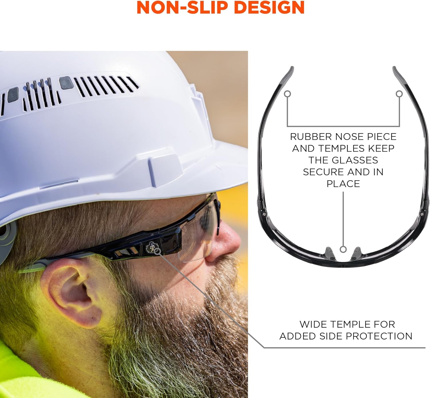 ERGODYNE Skullerz DAGR Safety Glasses