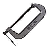 Wilton C-Clamp, 12" Opening, 3-5/8" Throat, 2850 Lbs. Clamping Force (Model 540A-12) 12 in. Pack of 1