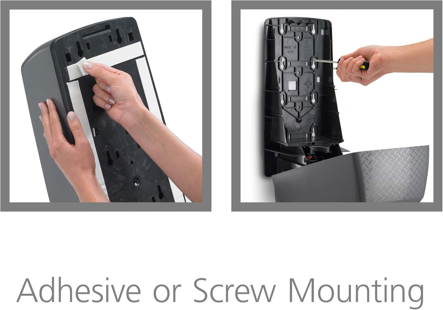 GOJO PRO TDX 5000 Push-Style Dispenser, Gray, for 5000 mL GOJO PRO TDX Hand Cleaner/Hand Soap Refills (Pack of 1) - 7500-01