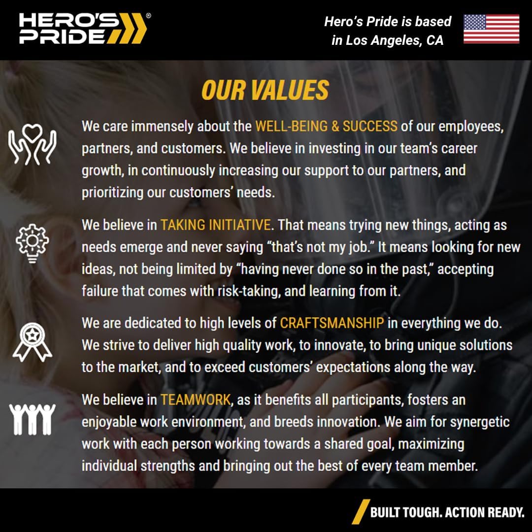 HERO'S PRIDE Ballistic Smartphone Case Duty Belt Holster