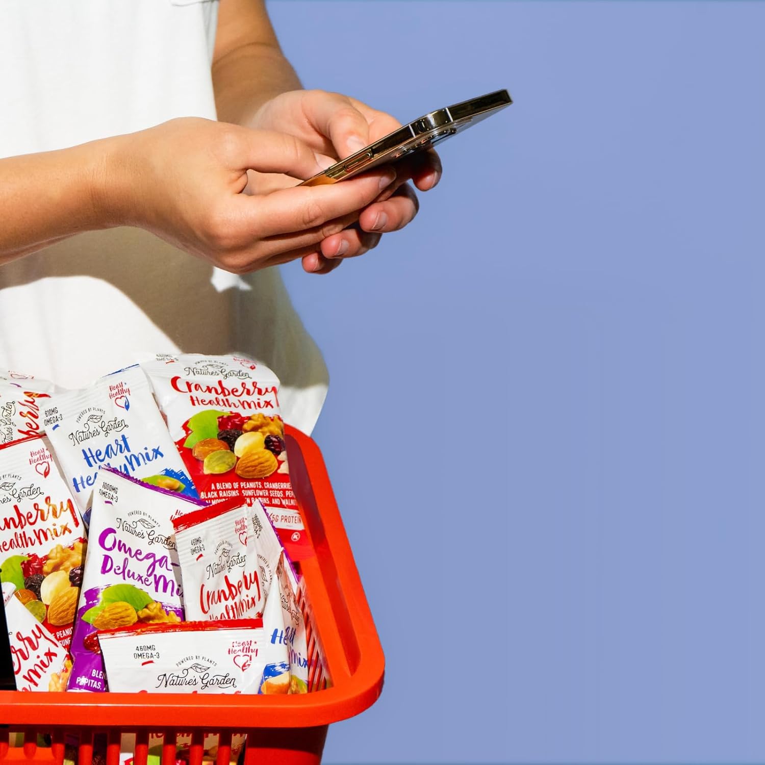 Nature's Garden Healthy Trail Mix Snack Pack (28.8 oz) Healthy Trail Mix 1.2 Ounce (Pack of 24)