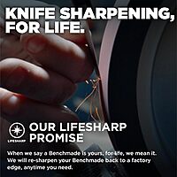 BENCHMADE Barrage EDC Folding Knife - Drop-Point Plain Edge